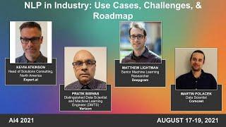 NLP in Industry: Use Cases, Challenges, & Roadmap with Expert.ai, Verizon, Deepgram & Comcast