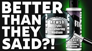 OIL properties with ACRYLICS!? 'Newsh' thorough test and review.