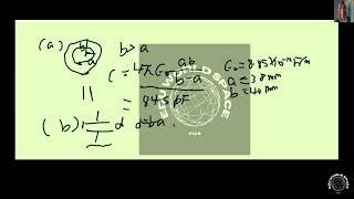 [Physics] The plates of a spherical capacitor have radii 38.0   and 40.0   . (a) Calculate the capac