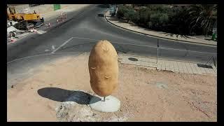 The Potato!!   Xylofagous New Monument To their world Famous Potato Industry!!  The Red Soil Village