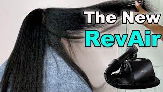 How to use the ALL NEW 2022 RevAir - Watch me RevAir Long Natural 4a hair!