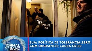 EUA: Quase mil imigrantes presos nos EUA em 24h | Jornal da Band