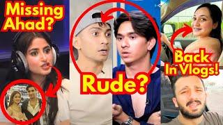 Is Sajal Aly Missing Ahad Raza Mir? Eman Rajab Back In Vlogs! Samar Jafry! Sabih Sumair Updates