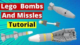 How To Build Lego Bombs And Missiles (Part 2)