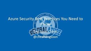 Azure Security Best Practices You Need to Know