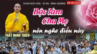 Đây có lẽ là bài pháp hay nhất cho bậc làm Cha Mẹ | NÊN NGHE ĐIIỀU NÀY// Thầy Minh Thiền/ MỚI NHẤT