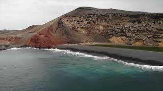 Timanfaya NP Guided Tour And El Golfo Black Sand Beach And Hike @ Lanzarote