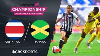 Costa Rica vs. Jamaica: Extended Highlights | CONCACAF W Championship | CBS Sports Attacking Third