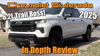 2025 Chevrolet Silverado 1500 LT Trail Boss 6.2L V8: Start Up, Test Drive & In Depth Review