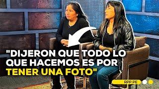 Tía de Sheyla Cóndor:"Nos dijeron que todo lo que hacemos es por tener una foto" #PDFRPP |ENTREVISTA