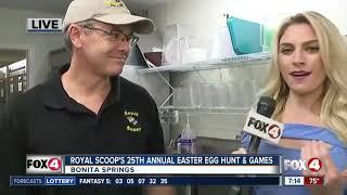 Local ice cream shop prepares for 25th annual Easter egg hunt