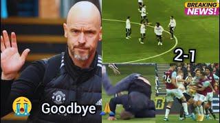 SACKING , West Ham vs Manchester United | Erik Ten Hag SACKING, final goodbye prepared...