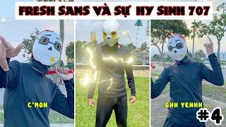 fresh sans và sự hy sinh của 707(P4)#sans #skibiditoilet