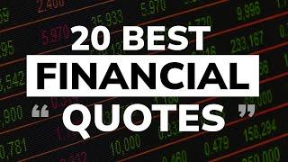 20 Best Financial Quotes