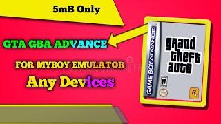 GTA Gameboy Advance Game | For MyBoy Free Emulator | 5mB only #DevoltGaming