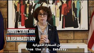 A message from Assistant Secretary for Consular Affairs Rena Bitter