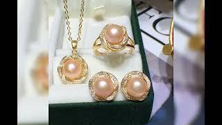 set jewelry pearl