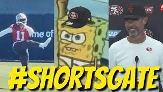 Reacting to 49ers Brandon Aiyuk SHORTS GATE with Kyle Shanahan 