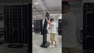 Foldable design and portability#MileStrong #ledbillboard #PortableLEDScreen #ledposterscreen