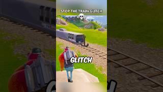 STOP The Train GLITCH #fortnite #gaming
