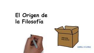 El Origen de la Filosofía