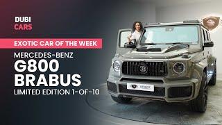 Brabus G800 Car Review — 1/10 Limited Edition SUV | DubiCars Exotic Car Of The Week