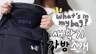 What's in my bag? 예비중3의 가방소개  | 잔스포츠백팩 | 똔 DDONE