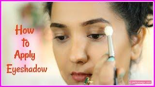 How to Apply Eyeshadow for Beginners | 4 Easy Steps | Perkymegs