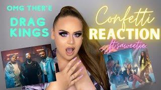 Little Mix - Confetti  ft. Saweetie MUSIC VIDEO Reaction- Elise Wheeler