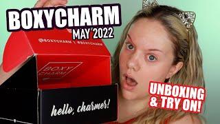 BOXYCHARM | MAY 2022 | unboxing & try on!