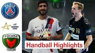 Füchse Berlin Vs Paris Saint Germain Handball Highlights EHF Champions League 2024