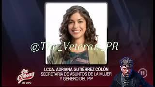 La Comay dice que Eliezer Molina no entro al senado , ni Adriana ni Eva