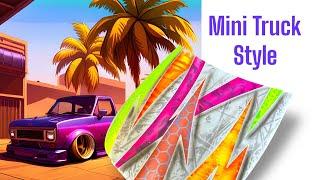 Rev Up Your Style: Learn How to Airbrush Custom Mini Truck Graphics like a Pro!"