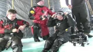 Ice Diving in Minnesota