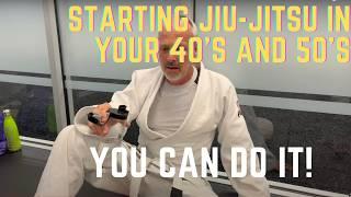 How To Start Jiu Jitsu in Your 40's and 50's + With Experienced Tips