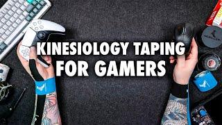 Kinesiology Taping for Gamer WRIST and THUMB Pain