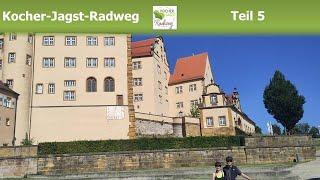 Kocher-Jagst-Radweg 2024 Teil 5: Schwabsberg → Aalen