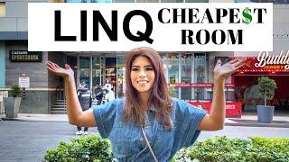 I Stayed at the CHEAPEST room at the LINQ in LAS VEGAS