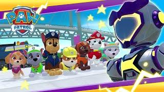 I PAW Patrol Mighty Pups affrontano un ROBOT GIGANTE! - PAW Patrol I cuccioli Episodi Italiano