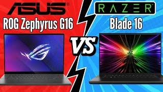 Asus ROG Zephyrus G16 vs Razer Blade 16