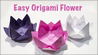 Easy Lotus Origami Flower / Origami Lotus