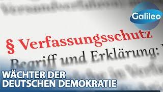 Sie schützen die Demokratie in Deutschland - Wie arbeitet der Verfassungsschutz?