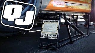 QuickJack at the Track - Portable Racing Lift by Ranger Products