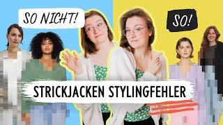 STRICKJACKE kombinieren: 5 FEHLER, die du vermeiden solltest (und was dir wirklich steht)