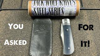 The Steel Series is Here! | Jack Wolf Knives Benny's Clip