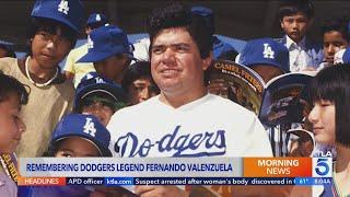 Dodgers fans pay tribute to 'El Toro.' Fernando Valenzuela dies at 63