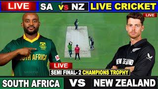 Live: SA vs NZ, Semi Final 2 | Live Scores & Commentary | South Africa vs New Zealand | Last 8 Over