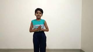 Lavanya Rahul Bhadane's Performance in Online National Yoga Championship 2020