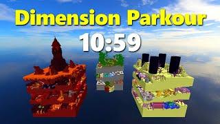 Dimension Parkour Speedrun in 10:59