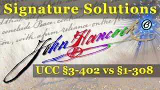 e17- Solutions: Signature Colors, Copyright, and Reserving Rights (The UCC §1-308 Trap) 